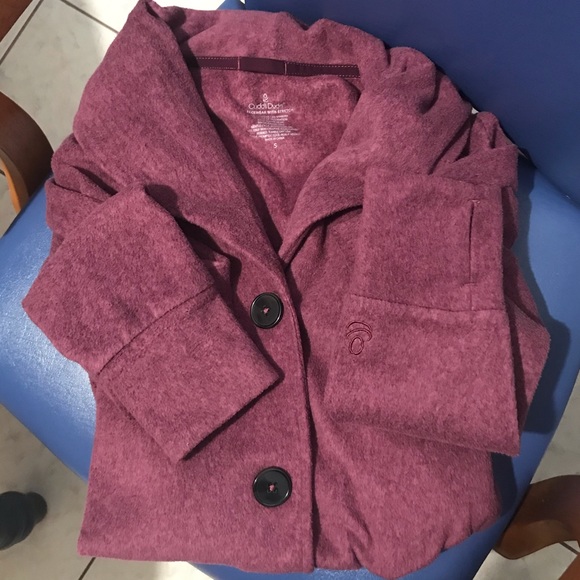 Cuddl Duds fleecewear stretch button blazer/cardi - Picture 13 of 16